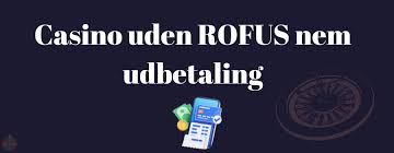 Online Casino Uden Om Rufus Find Dine Favoritter